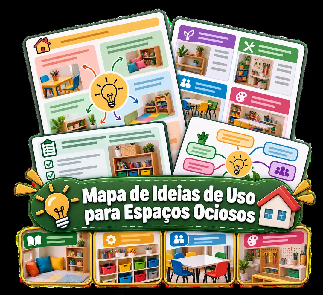 Bônus 3 — Mapa de Ideias de Uso para Espaços Ociosos